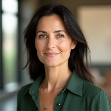 Headshot of Elara Vance, Head of Interior Design at Gableworks